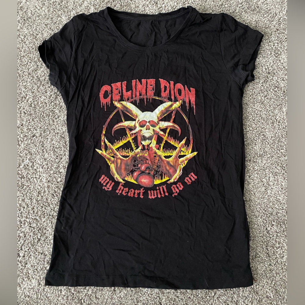 Celine Dion My Heart Will Go on Shirt (not official merch)